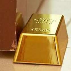 Gold Bar Door Stop