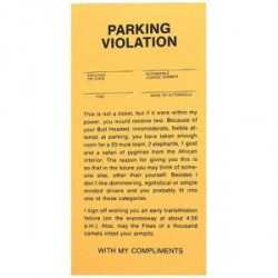 Fake Parking Tickets